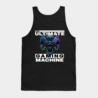 Gamer's Cybernetic Skull Tank Top